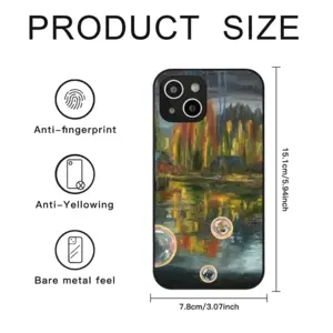 Being In A Good Mood While Raining iPhone14 Pro Phone Case (Tempered Film)