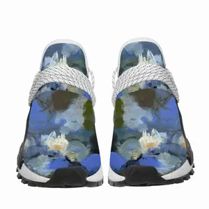 Men Water Lilies Rope Loop Popcorn Shoes