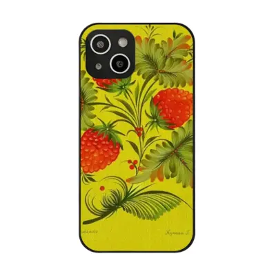 Raspberry iPhone14 Pro Phone Case (Tempered Film)