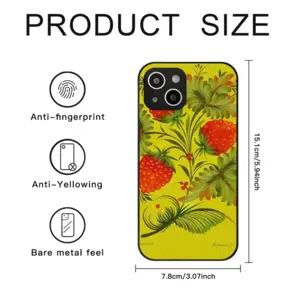 Raspberry iPhone14 Pro Phone Case (Tempered Film)