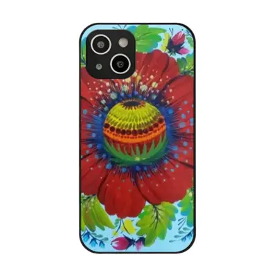 Flower Planet iPhone14 Pro Phone Case (Tempered Film)