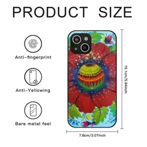 Flower Planet iPhone14 Pro Phone Case (Tempered Film)