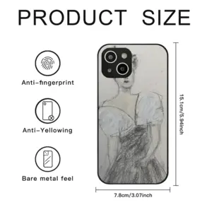 Madame Marie iPhone14 Pro Phone Case (Tempered Film)