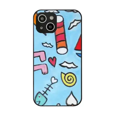 Seaside iPhone14 Pro Phone Case (Tempered Film)