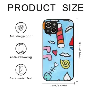 Seaside iPhone14 Pro Phone Case (Tempered Film)