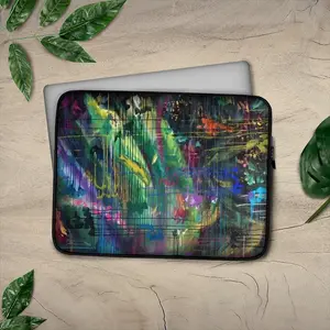 Tropical Rainforest Laptop Bag (Plush Inner)