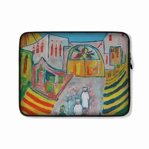 The Arab Market Laptop Bag (Plush Inner)