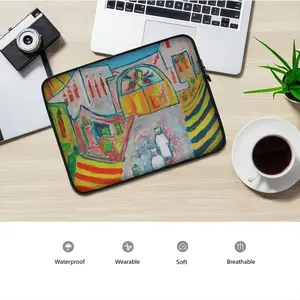 The Arab Market Laptop Bag (Plush Inner)