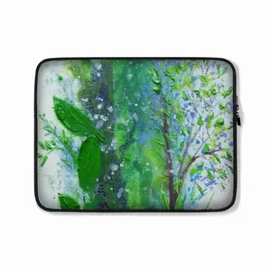 Twigs And Leaves Laptop Bag (Plush Inner)