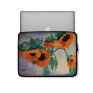 Sunflowers Laptop Bag (Plush Inner)