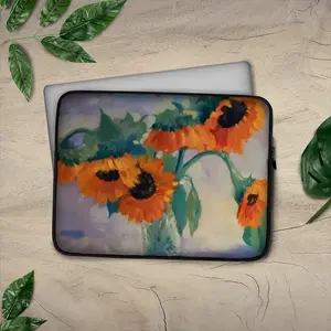 Sunflowers Laptop Bag (Plush Inner)