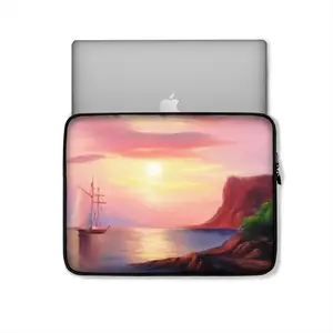 Red Sea Sunset Laptop Bag (Plush Inner)