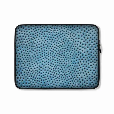 Holes Blue Laptop Bag (Plush Inner)