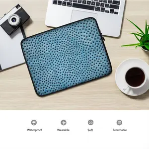 Holes Blue Laptop Bag (Plush Inner)