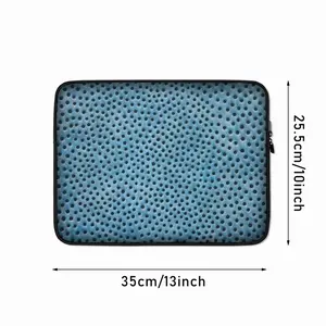 Holes Blue Laptop Bag (Plush Inner)