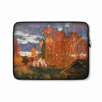 Autumn Evening Laptop Bag (Plush Inner)