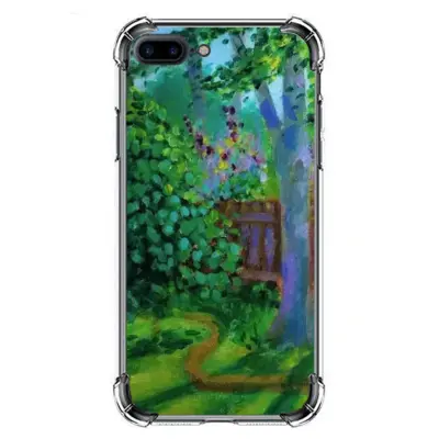 Backyard Fence iPhone 7/8 Phone Case (Silicone)