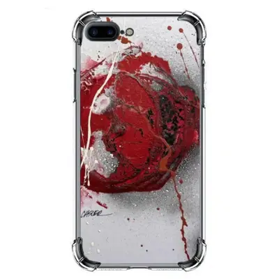 Basic Red iPhone 7/8 Phone Case (Silicone)