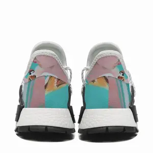 Men Girl With Sparrows -Diptych Rope Loop Popcorn Shoes