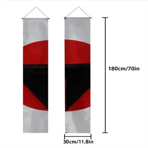 Pubic Flag Japan Door Curtain Couplet