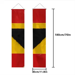 Pubic Flag Spain Door Curtain Couplet