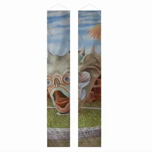 Object Of Adoration Door Curtain Couplet