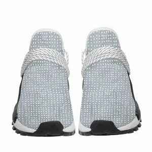 Men Silver Rope Loop Popcorn Shoes