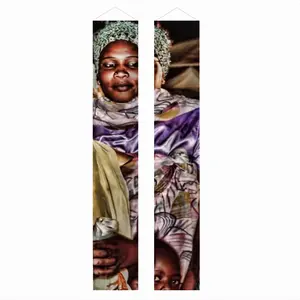 The Nubian Bride 6 Door Curtain Couplet