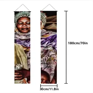 The Nubian Bride 6 Door Curtain Couplet