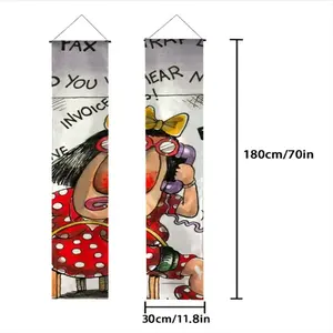 For Fetus Sake Door Curtain Couplet