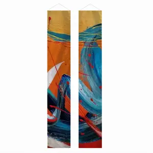 Feel The Breeze Door Curtain Couplet