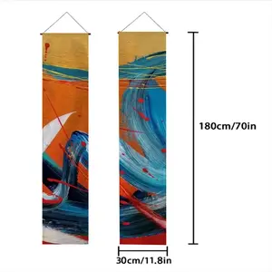 Feel The Breeze Door Curtain Couplet