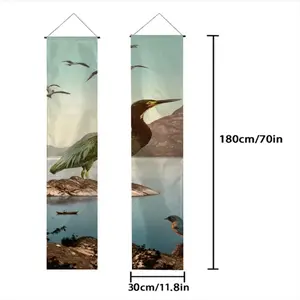 Bird Sanctuary Door Curtain Couplet