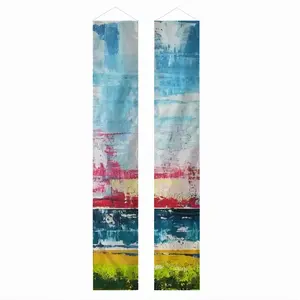 Inner Silence Door Curtain Couplet