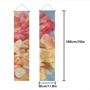 Beautiful Summer Door Curtain Couplet