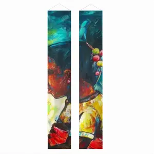 Childhood Memories Door Curtain Couplet