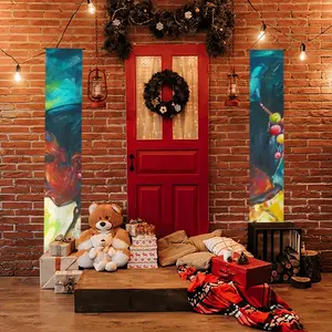 Childhood Memories Door Curtain Couplet