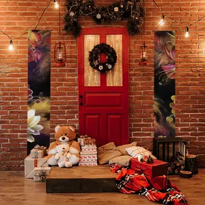 Night Magic Door Curtain Couplet