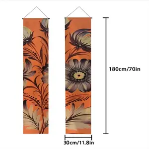 Dark Beauty Door Curtain Couplet