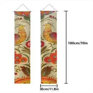 The Tree Of Life Door Curtain Couplet