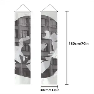 Man Door Curtain Couplet