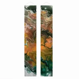 Autumn Flare Door Curtain Couplet