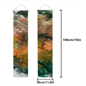 Autumn Flare Door Curtain Couplet