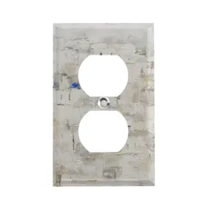 White Medina Socket Panel