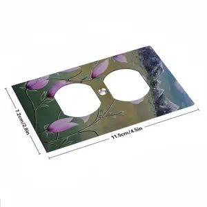 Flourishing Magnolia Socket Panel