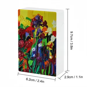 Irises And Peonies The Painter Garden Cigarette Case