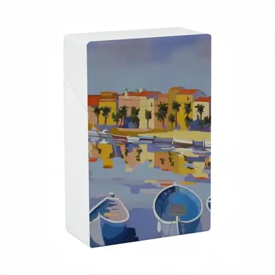 Harbor In The South Of France Cigarette Case