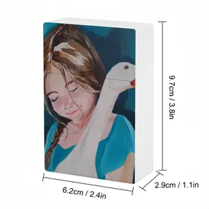 A Girl With A Goose Cigarette Case