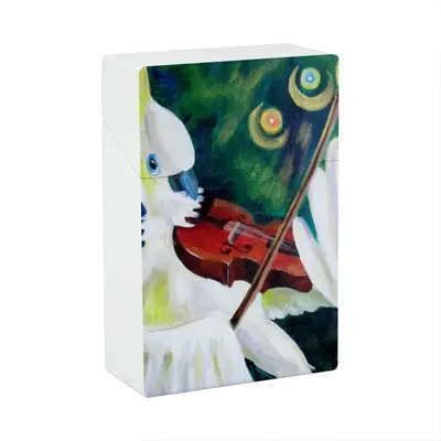 Cockatoo Plays Violin Cigarette Case