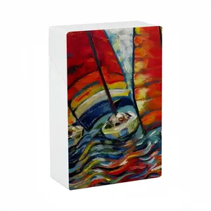 Sailing Downwind Cigarette Case